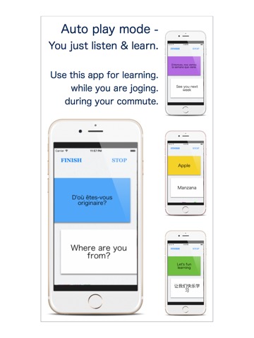 Reading Word Cards -Memorize & Learning best app-のおすすめ画像2