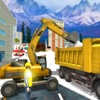 Heavy Snow Plow Truck Excavator Drive-r Simulator