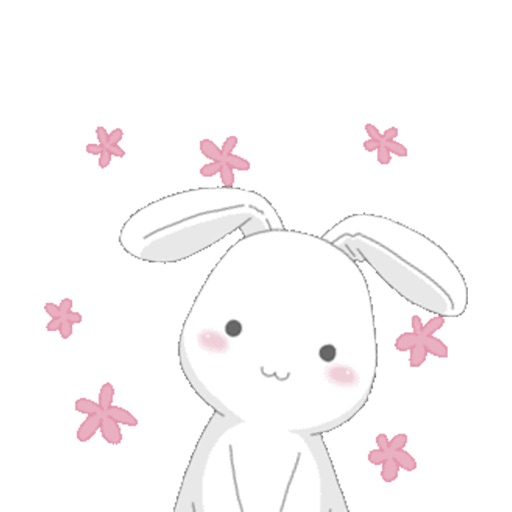 Rabbits YoYo Animated Stickers icon