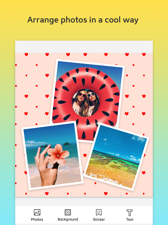 Screenshot #6 pour Picture Collage – Add Text to Pics & Photo Editor