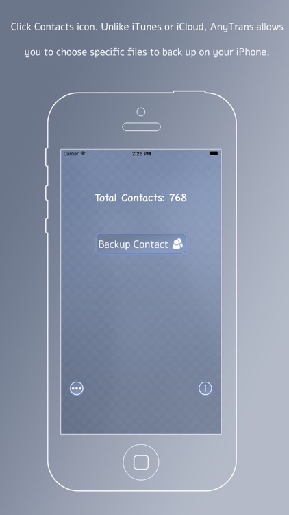 Contact Backup : Secure your contact List