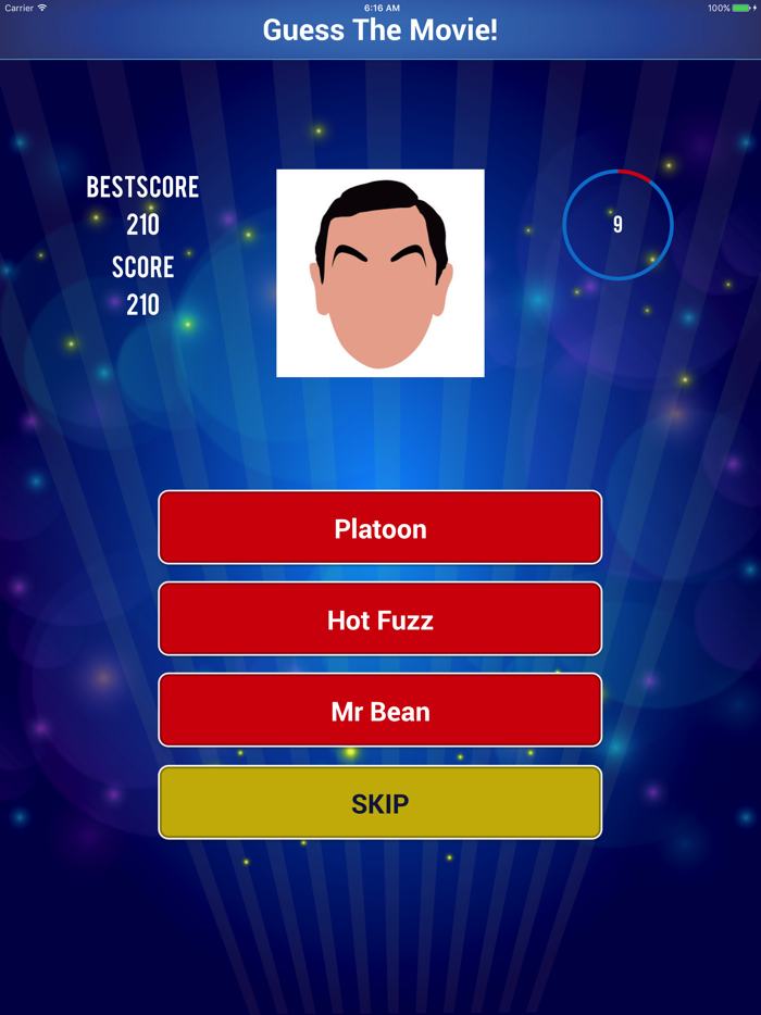 Guess the Movie Quiz Blockbuster Cinema Hits