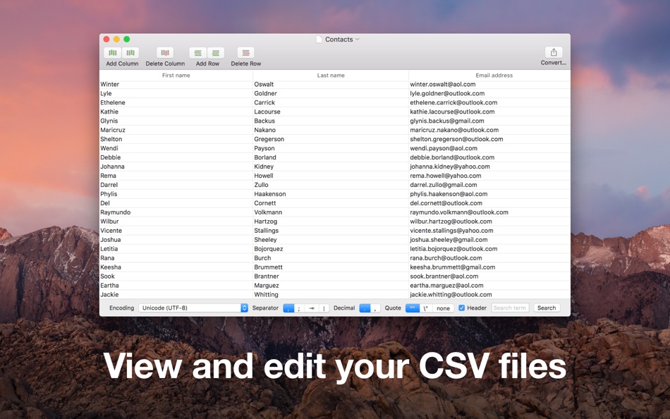 Quick CSV - 1.1.2 - (macOS)