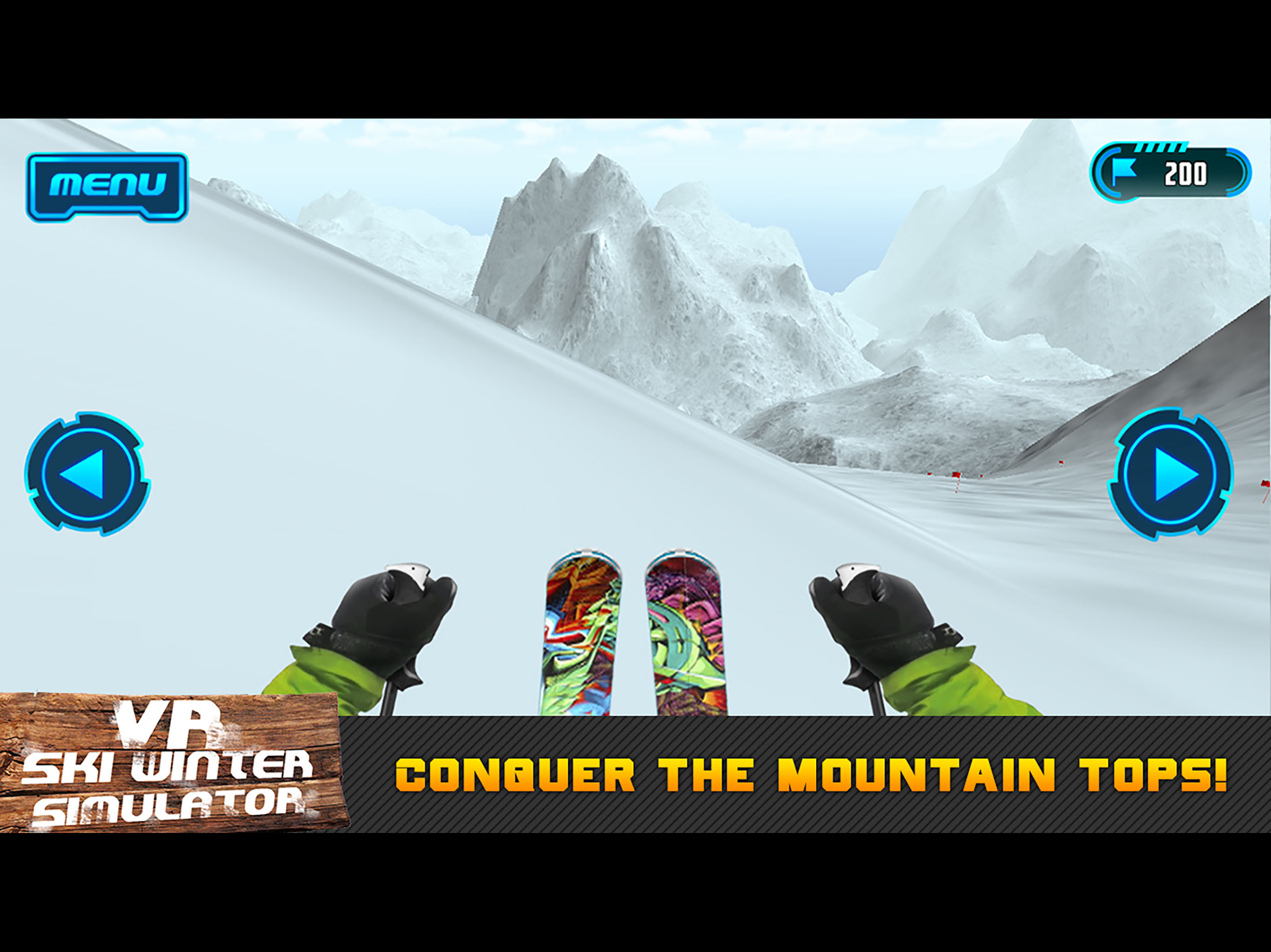 VR Ski Winter Simulator screenshot 5