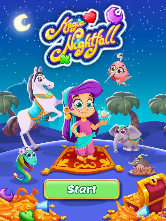 Magic Nightfall iPad screenshot 5 - Games app