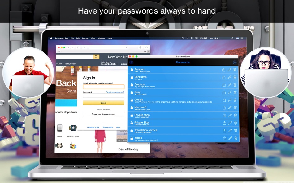#1. Password Pro (macOS) di: Emanuele Floris
