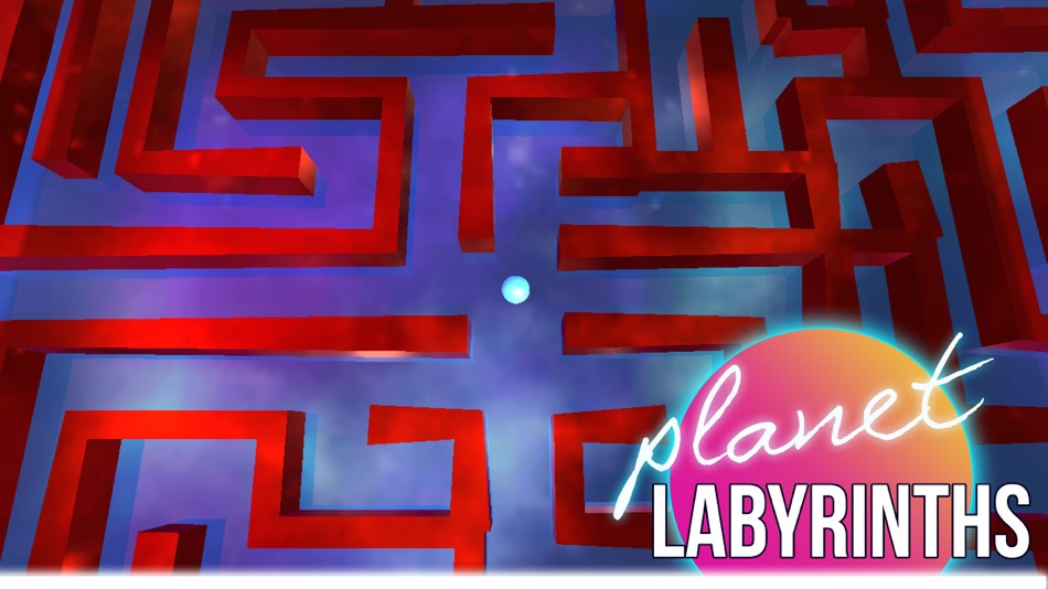 #3. Planet Labyrinth - 3D space mazes game (iOS) By: Bonifacio Melero