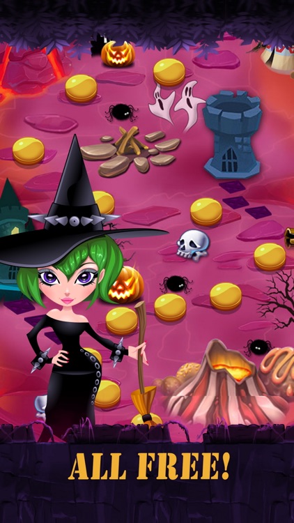 Mystic runes stone - Fantastic witch match game screenshot-4