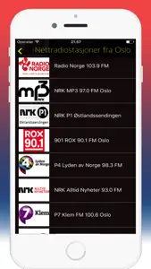 Radio Norge - Radio Norway / FM & Online Radios screenshot #3 for iPhone