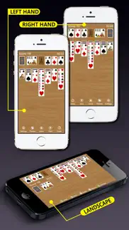 solitaire ⋇ iphone screenshot 1