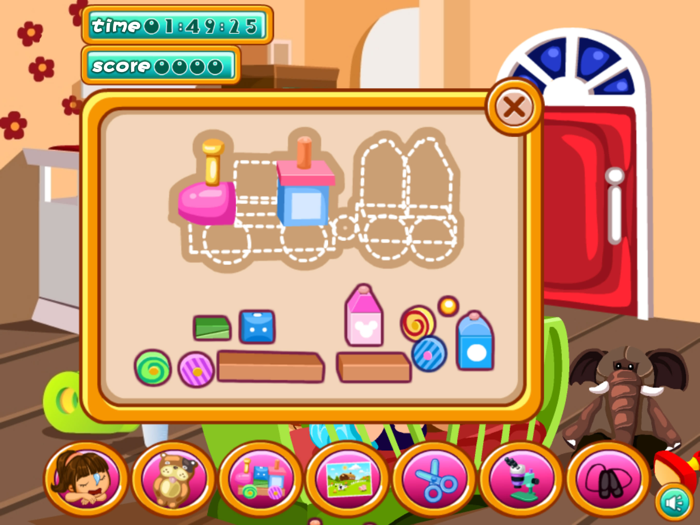 Little Babysitter Slacking game