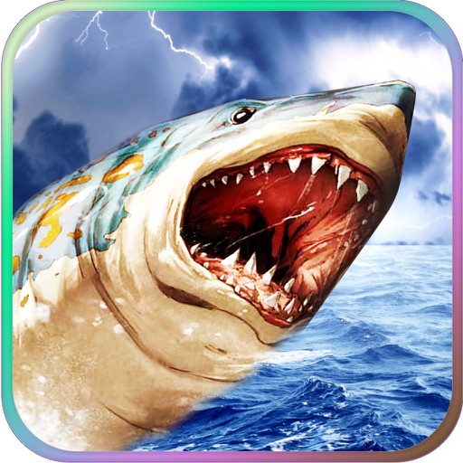 Flying Hungry Shark Attack Limbo Adventure Icon