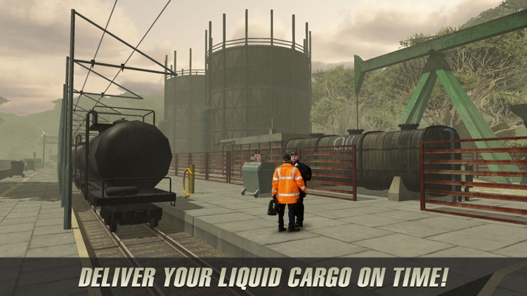 Oil Transporter: Train Driving Simulator 3D screenshot-3