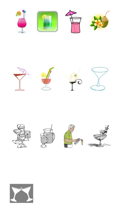 Cocktail Sticker Pack