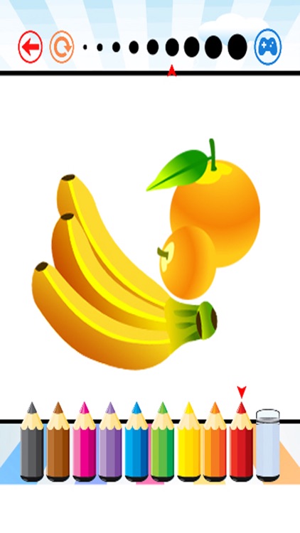 Mixed Fruit Coloring Book - Activities for Kid