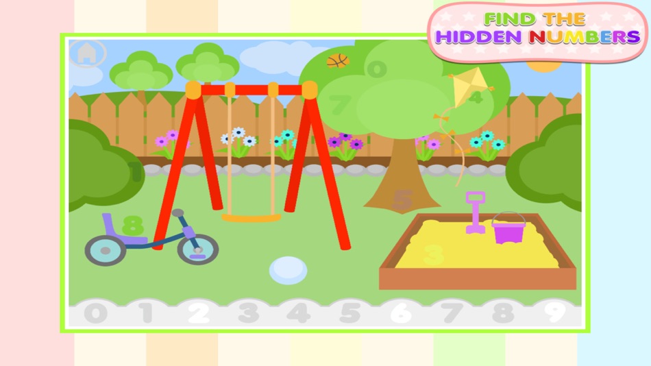#4. Find The Hidden Numbers - Learning Game For Kids (iOS) 由: Simon Turner