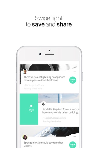 Stack: Personalized News Reading App screenshot 4