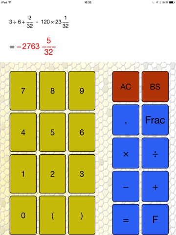 FractionalCalc screenshot 2