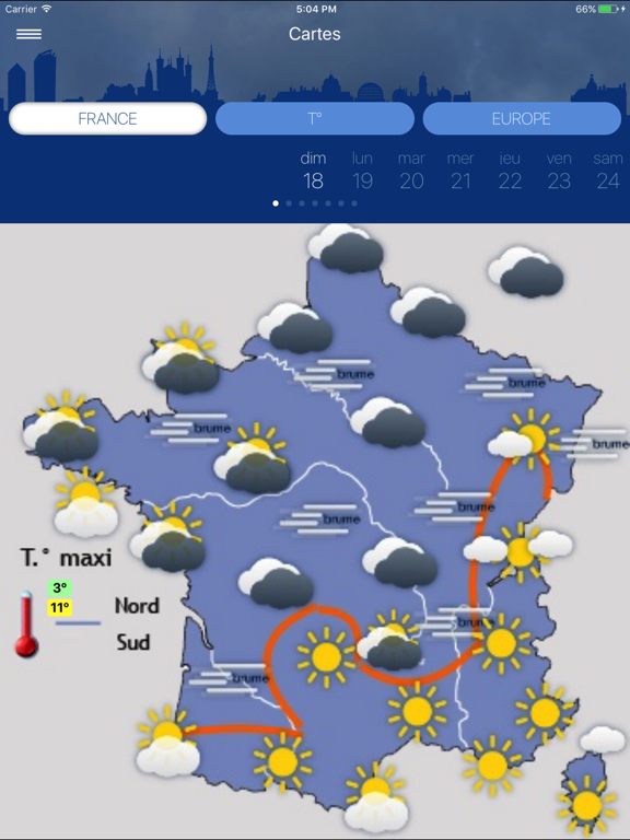 Screenshot #6 pour Météo Lyon