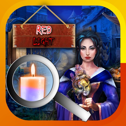 Hidden object: Red light icon