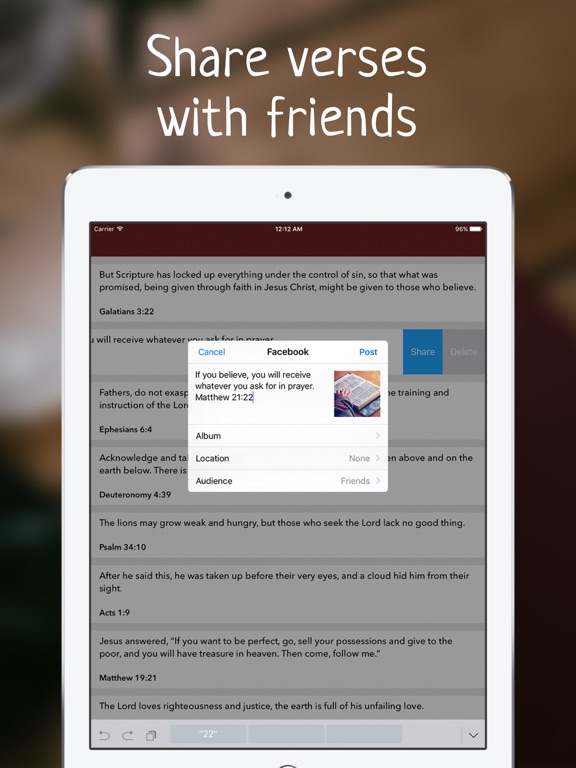 Desiring god Scripture of the day Our daily bread iPad screenshot 4 - Lifestyle app