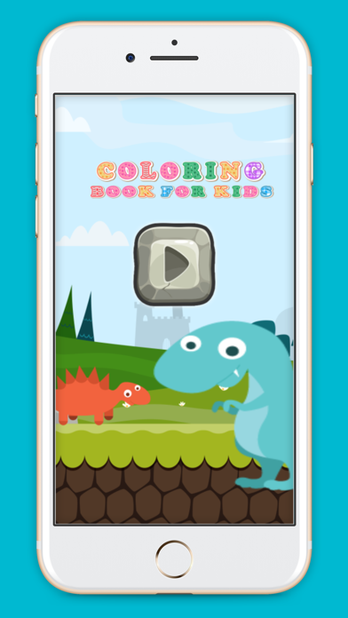 Dinosaur Planet Coloring Book game for kids 1.0.0 IOS -