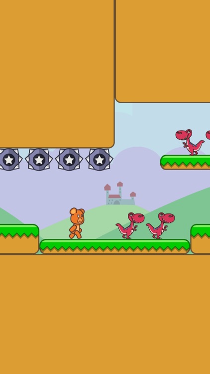 Bear Dash: Dinosaurs Attack