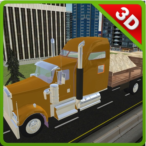 Construction Site Transporter & Truck Driver icon