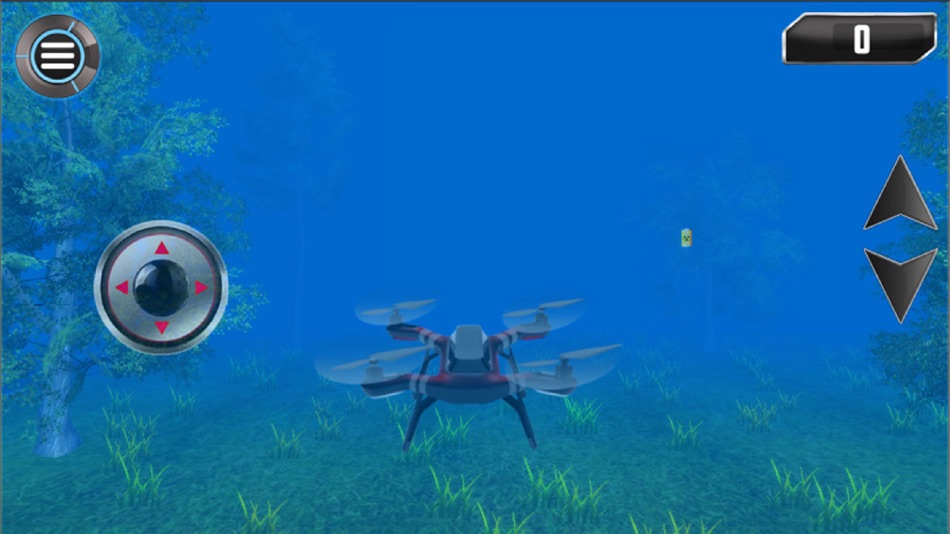#2. Underwater Quadrocopter (iOS) Podle: Alina Sapolgina