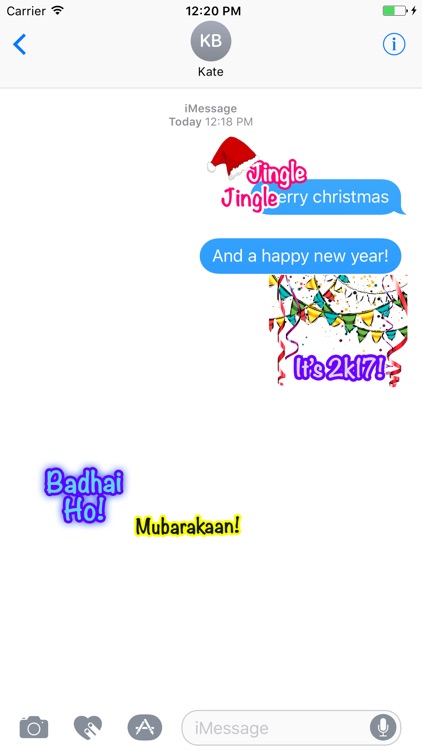 Oye Hoye: Funky Hinglish Stickers for iMessage