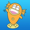 Funny Fish Sticker