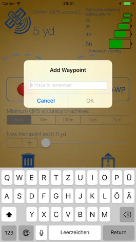 Game screenshot GPX Recorder - GPS Tracker for outdoor activities hack