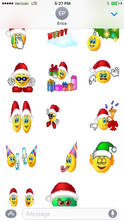 Animated Christmas Smileys
