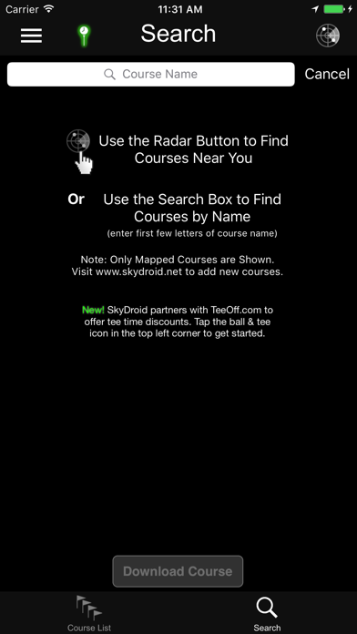 SkyDroid - Golf GPS Screenshot