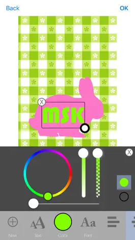 Game screenshot Girly Monogram Wallpapers - Cute Colorful Themes apk