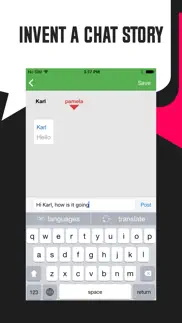 chat stories video maker pro iphone screenshot 1