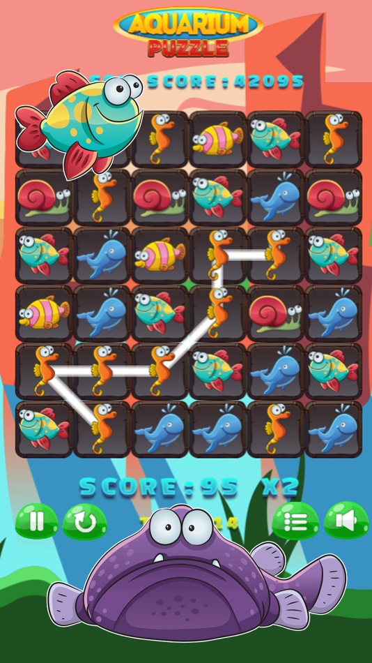 Aquarium Fish Puzzle Mania - Match 3 Game for Kid - 1.0 - (iOS)