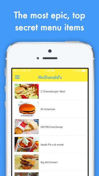 Fast Food Secret Menu Guideのおすすめ画像1
