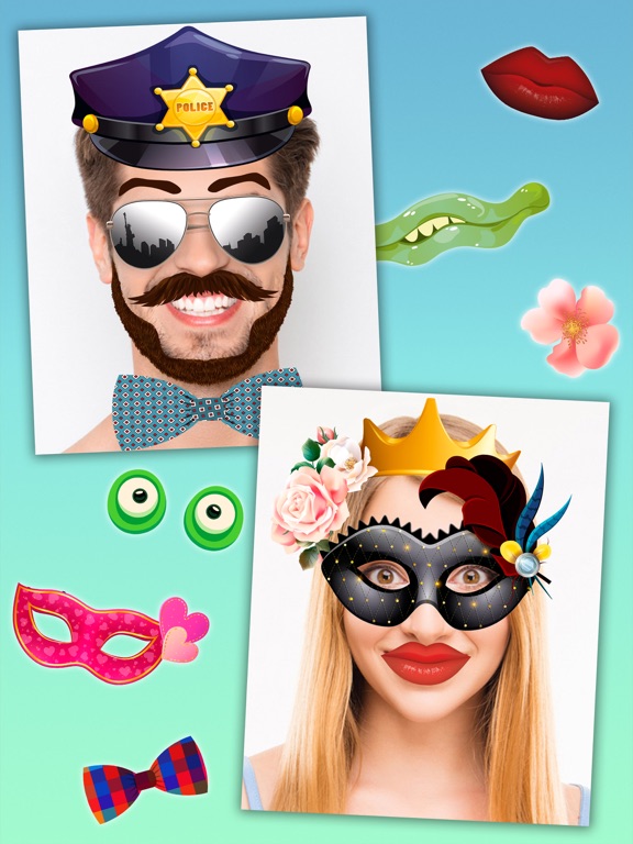 Face effects & funny stickers screenshot 3