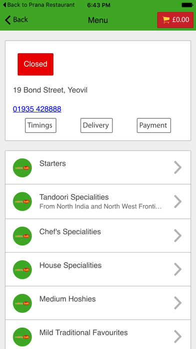 Screenshot #2 pour Mukta Balti Yeovil