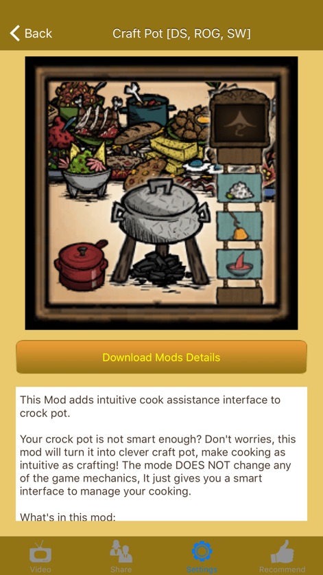 Mods for Don't Starve and Don't Starve Together - dont-starve-mods-craft-pot