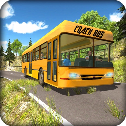 Offroad BUS Hill Climbing - Coach Driver icon