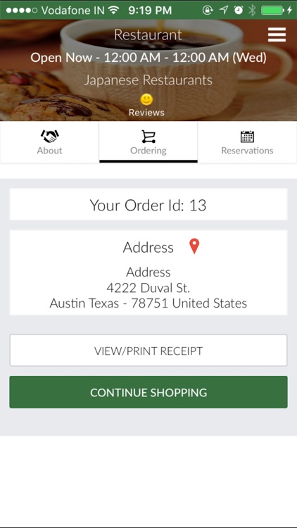 Restaurant App Demo by SalesVu screenshot-4