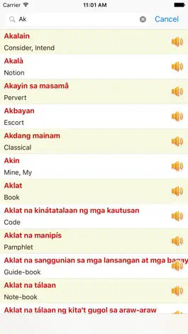 Game screenshot Tagalog to English Dictionary Offline New Free apk