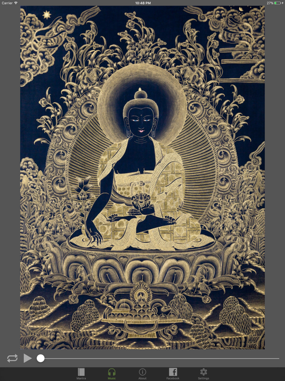 Medicine Buddha Dharani iPad screenshot 2 - Book app