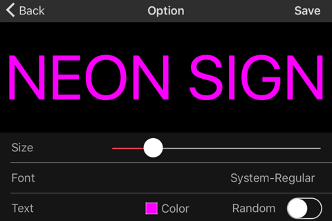 Neon - Simple Neon Sign screenshot 2