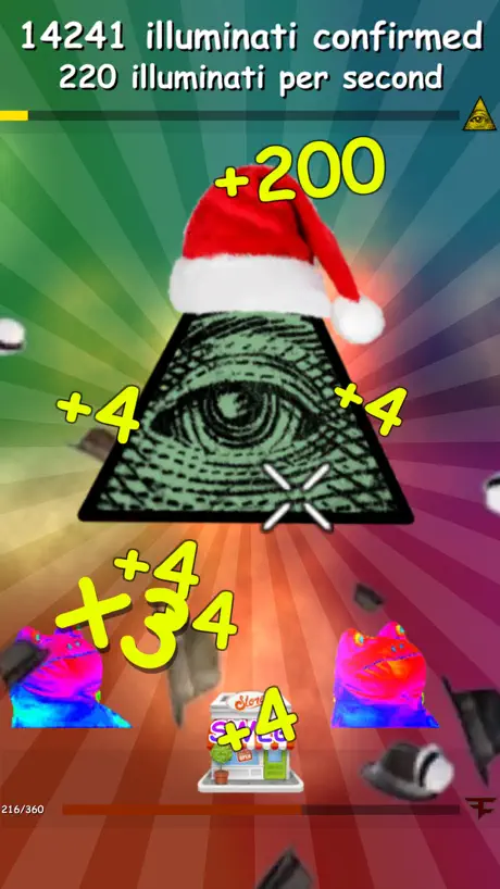 Meme Clicker - MLG Christmas