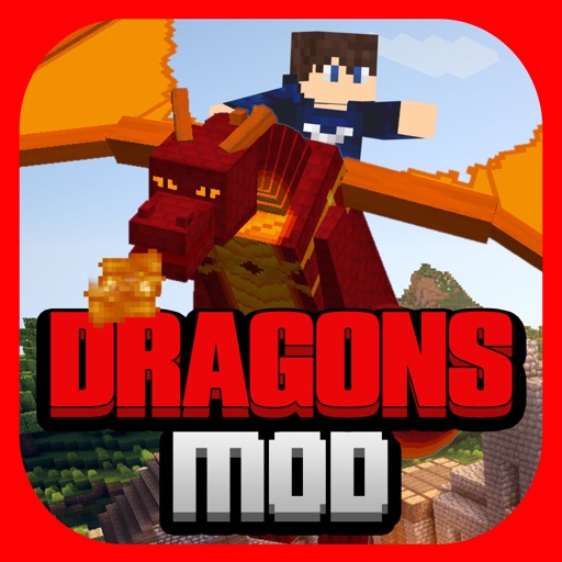 DRAGONS MOD for Minecraft Game PC Edition Icon