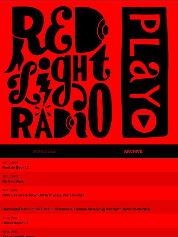 Screenshot #5 pour Red Light Radio