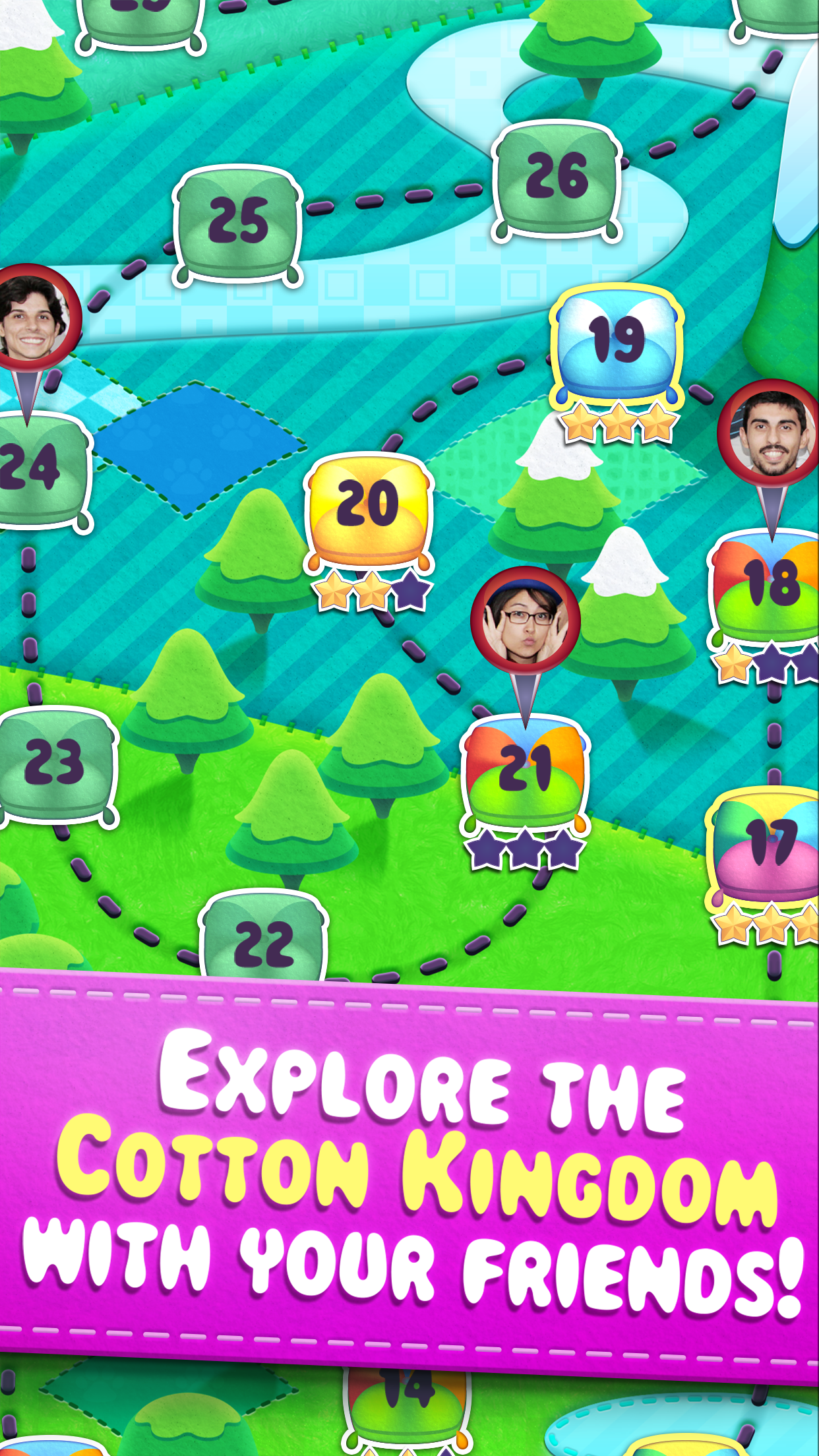 Fluffy Shuffle - Switch and Match Puzzle Adventure